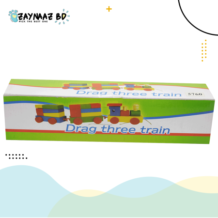 Wooden train for kids